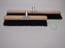 smeták dřevěný s kování, 60cm