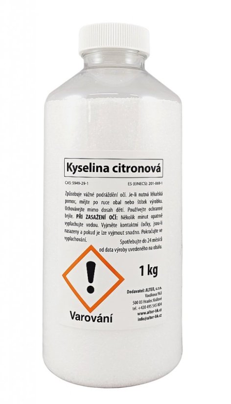 Kys. Citronová 1kg